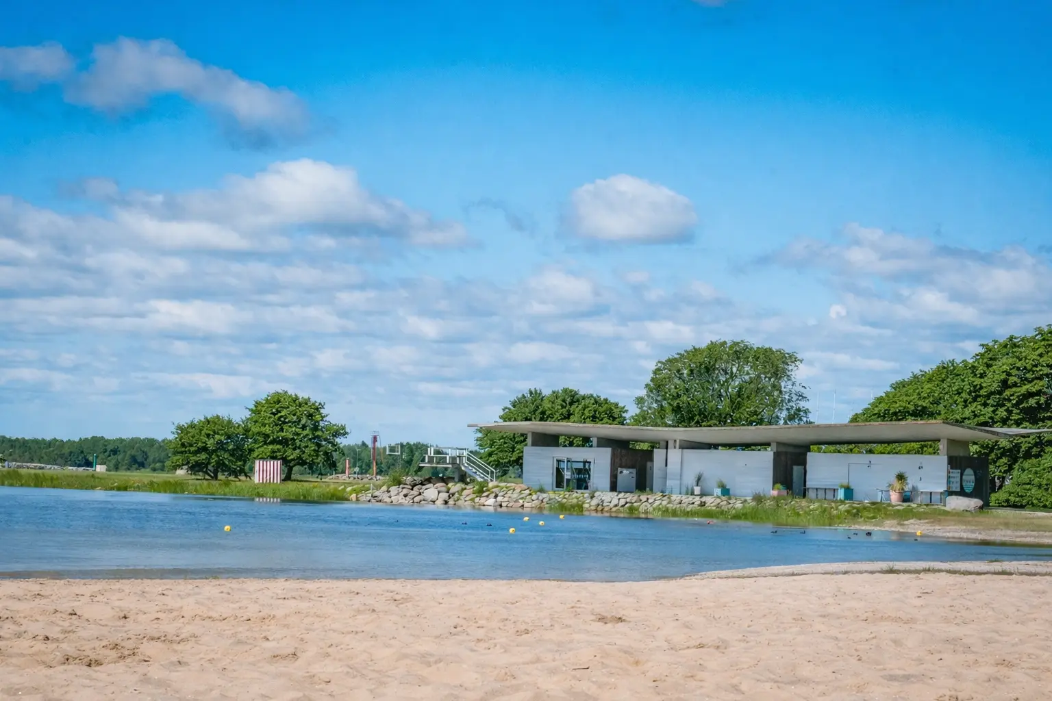 Kuressaare Titerand beach in Saaremaa, Estonia